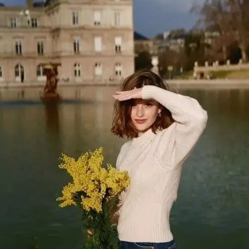 欧美头像女复古