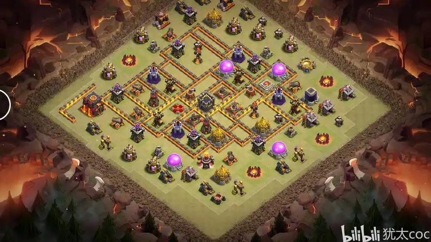 部落冲突10本部落战阵型分享第22期,5阵任你选