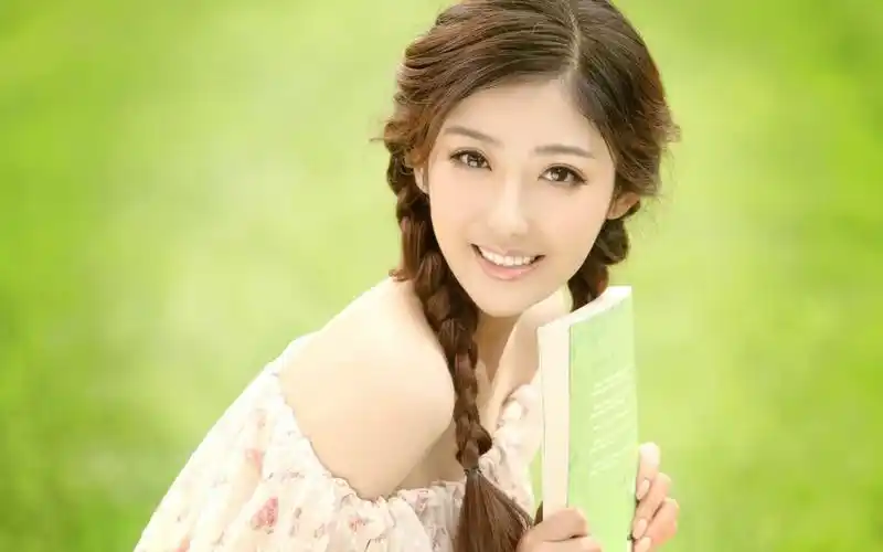 初秋非主流小清新养眼美女唯美意境写真桌面壁纸(三)