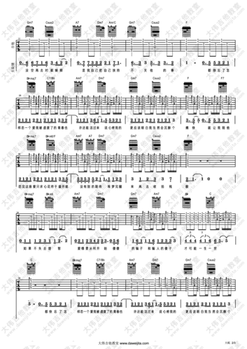 大眠王心凌吉他教学