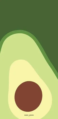 牛油果壁纸小清新