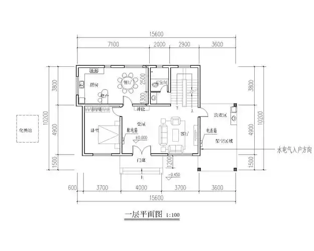 欧式二层别墅设计图平面图