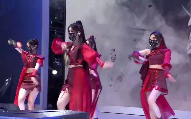 [ sing 女团 ] 红莲 cj2021高通骁龙展台