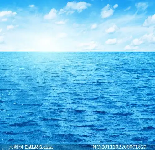 阳光大海摄影图片