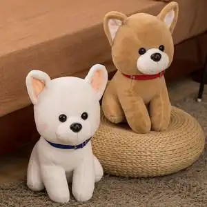 柴犬狗狗公仔可爱小狗玩偶毛绒玩具仿真布娃娃小号儿童节生日礼物