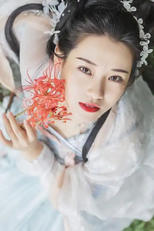 曼珠沙华_人像_poco摄影,人像,古风,古装,古风人像,汉服