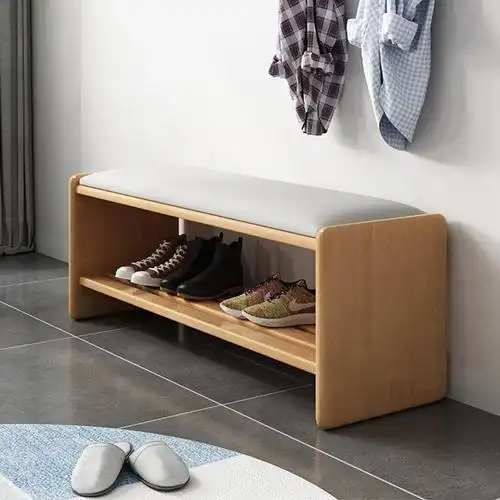 带坐鞋柜图片大全,鞋柜图片效果图_大山谷图库