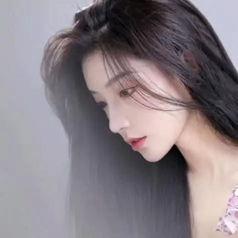 头像女生侧脸超拽霸气