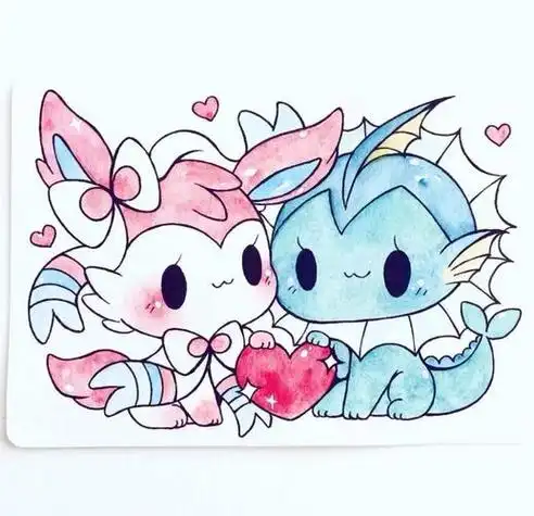 那些陪你神奇宝贝卡通画大集合 众多热门宠物小精灵