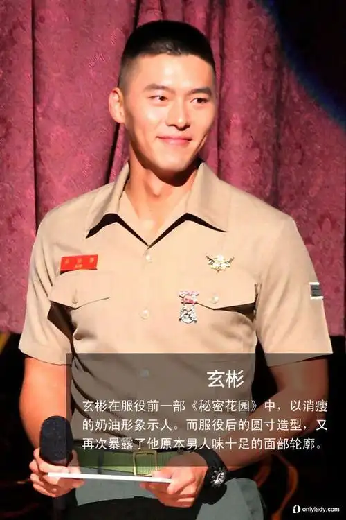 玄彬退役回归季看男星秀圆寸展士兵风范