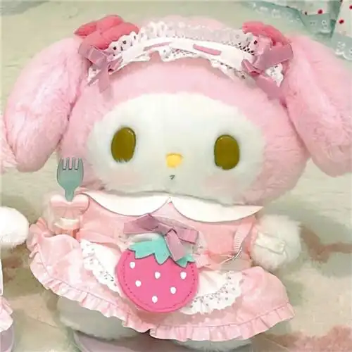 粉色美乐蒂玩偶头像图片 少女心满满