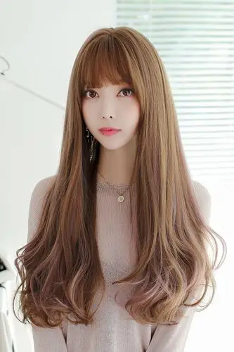 七街皇后 假发女长发大波浪梨花头微卷网红蓬松自然全头套中长发