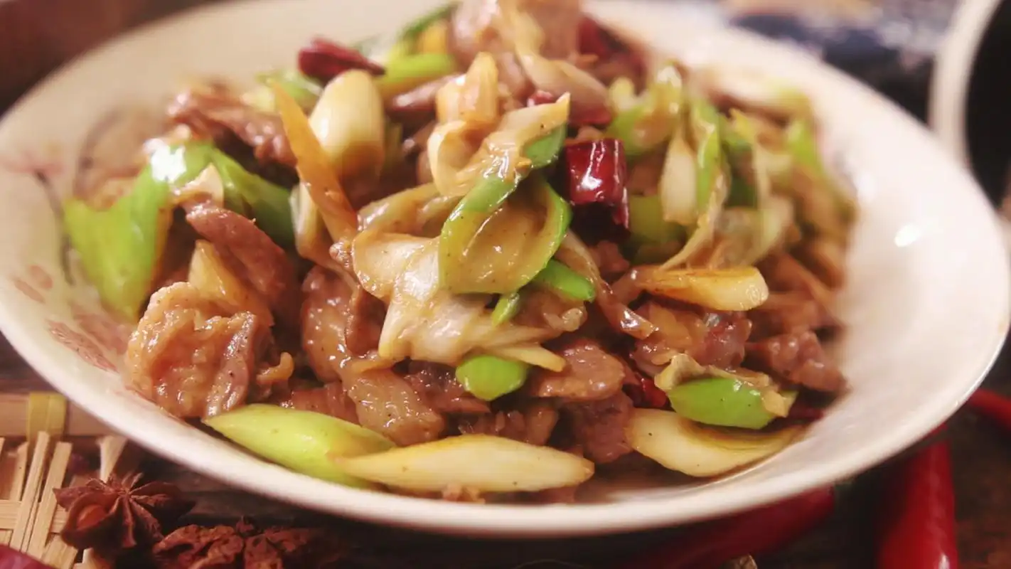 葱爆羊肉的经典做法,过年要是吃羊肉,这个食谱你快收藏好