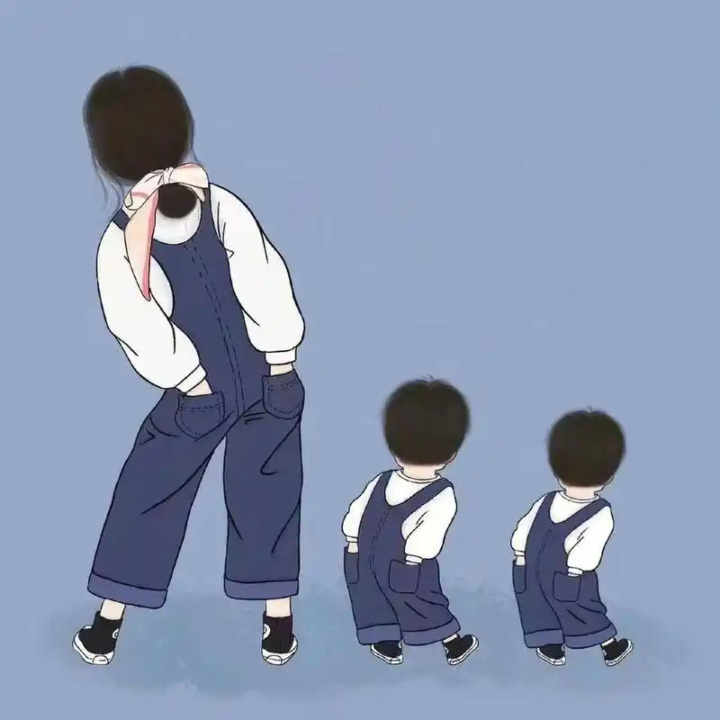 一家四口同框 #两个儿子 #我的男孩 #一家四口头像  - 抖音