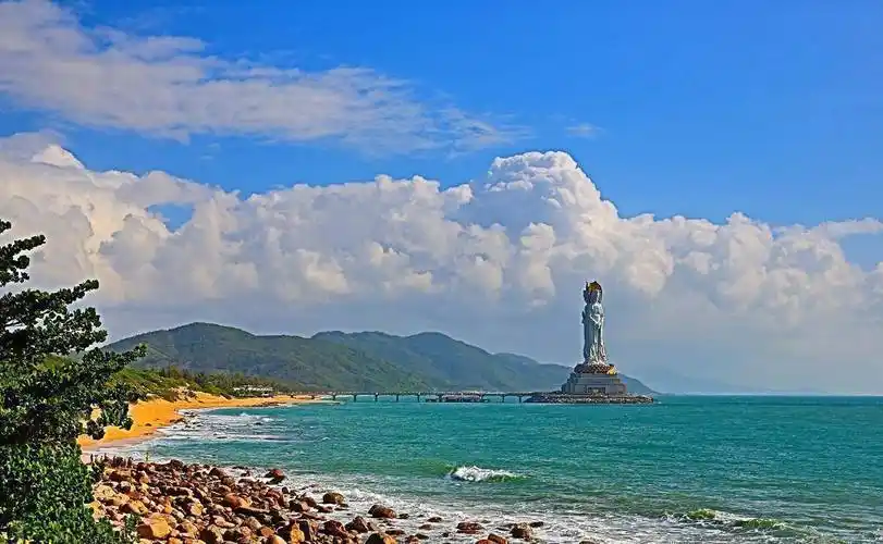 风景区_巨石_三亚