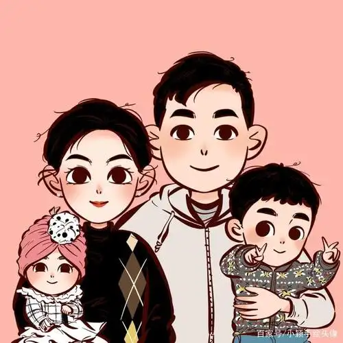 卡通动漫图片,单人,情侣,全家福头像,甜蜜幸福