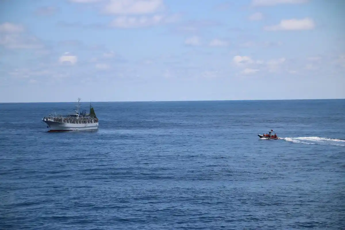 中国海警圆满完成今年北太平洋公海渔业执法巡航任务