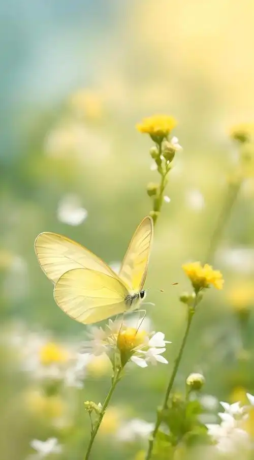 它们轻盈,柔和,仿佛带着一股清新的气息,让人心情愉悦.