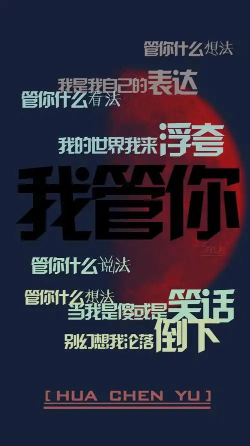 华晨宇《我管你》