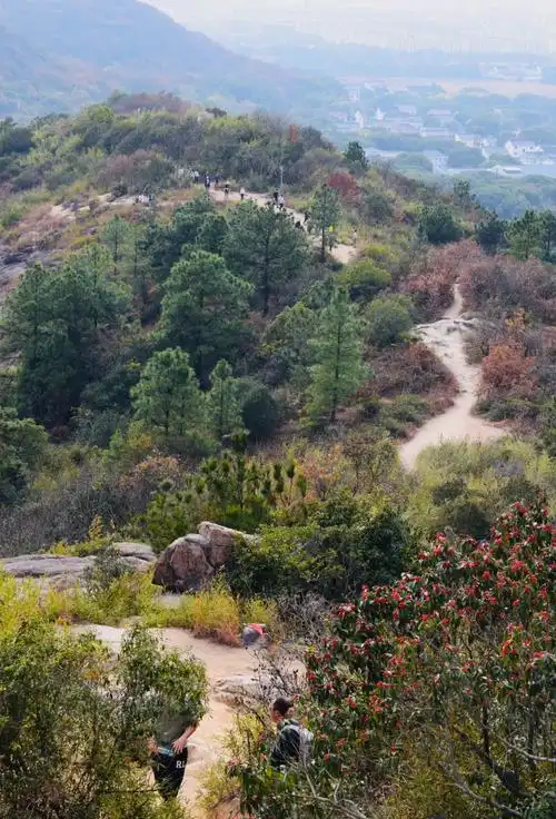 白线是一条集岩石攀爬,登高望远,绳索速降和密林穿梭于一体的徒步路线