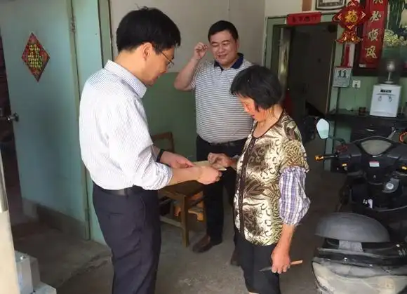 宜兴市分中心走进农户家中听民声