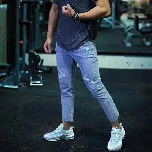 九分裤男紧身身小脚