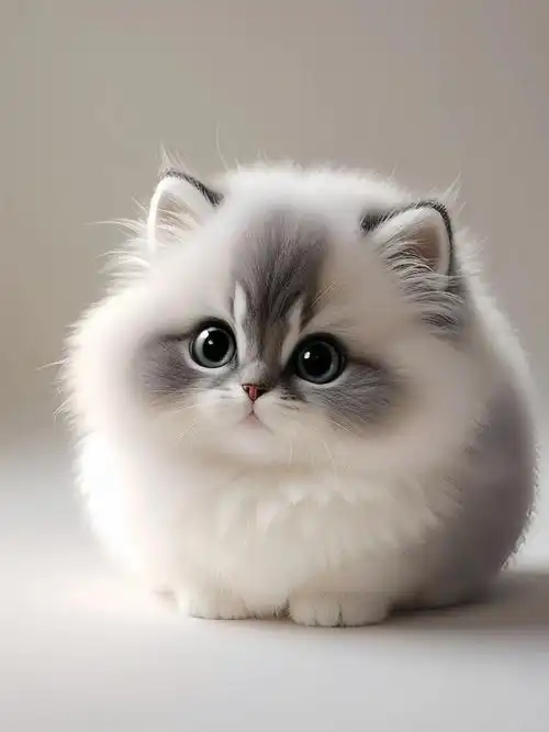 这张小猫咪的图片实在是太治愈,太可爱了!