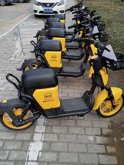 美团共享电单车在蚌上路