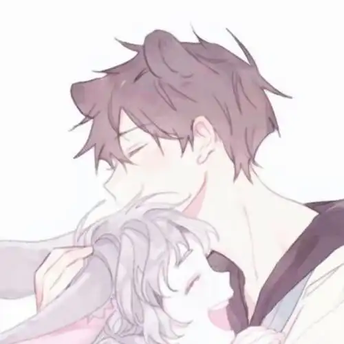 情侣头像猫耳朵动漫超清唯美的猫耳动漫情头一对两张图片