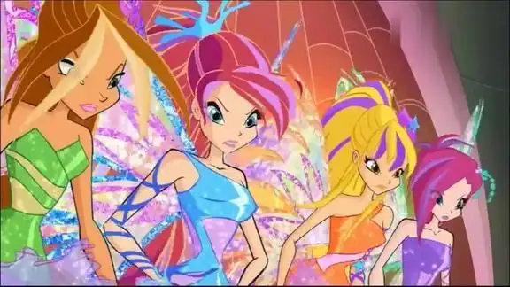 魔法俏佳人三妖后和瑟琳娜召唤树人攻击林飞学院