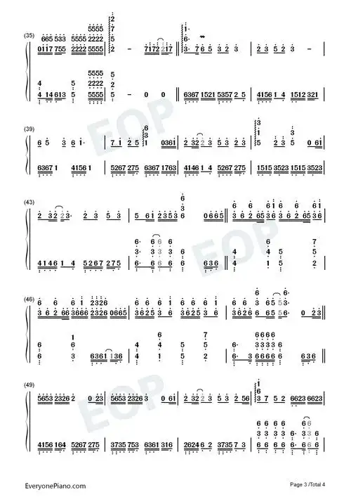 海底钢琴简谱凤凰传奇演唱