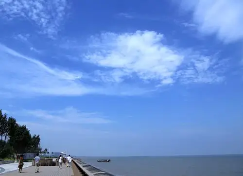 天津东疆港海边风光——观海(湖北生态)