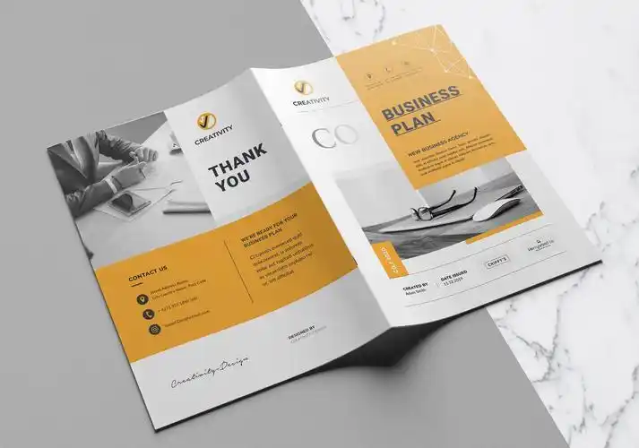 时尚高端专业的高品质宣传册手册画册房地产楼书杂志设计模板