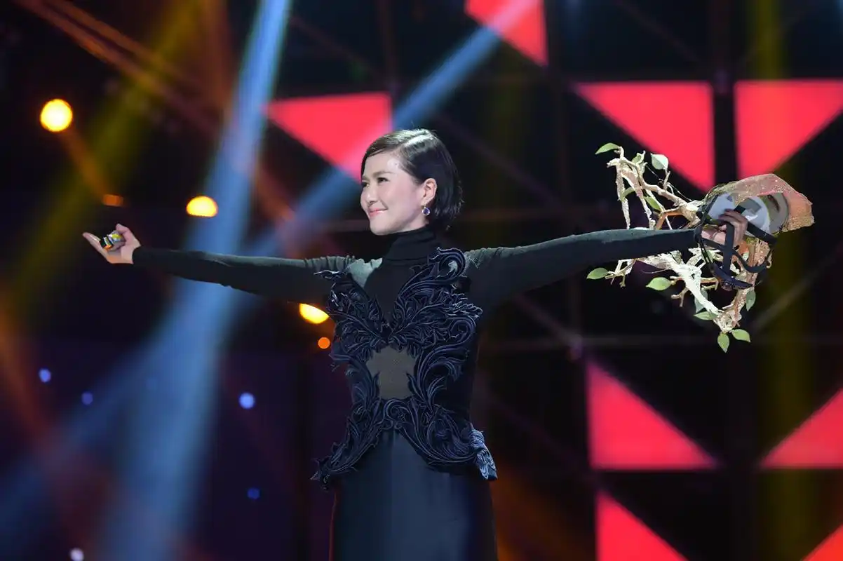 谭维维《蒙面》紧紧抱着面具:我在意的从来都不是歌王