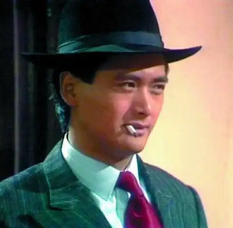 图周润发抽烟图片大全霸气十足尽显大哥风范