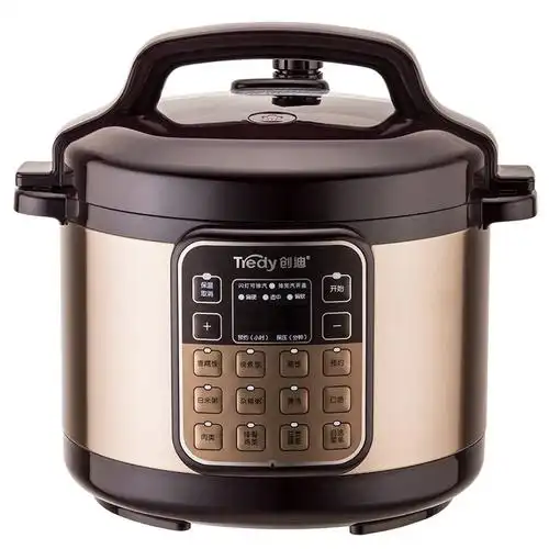 tredy创迪ybw50-100f电压压力锅5l6l电脑家用智能电压力锅