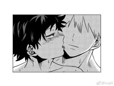 我的英雄学院胜出 画师微博@suigill