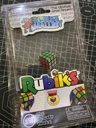 现货worlds smallest 世界上最小迷你经典玩具盲盒微缩小红书大萌