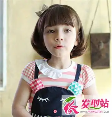 儿童可爱蘑菇头发型小孩天真烂漫的蘑菇头3