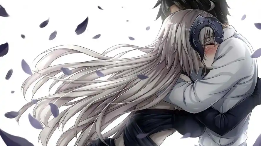 唯美浪漫二次元动漫情侣图片桌面壁纸