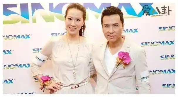 甄子丹惊呆了超模妻子穿着让人迷失风头全部被夺