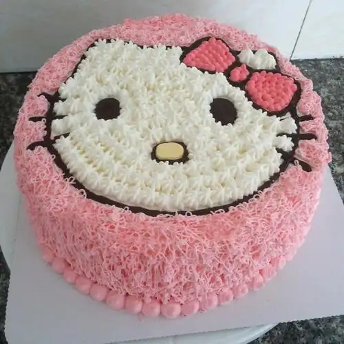 奶油蛋糕 儿童蛋糕 kitty猫蛋糕