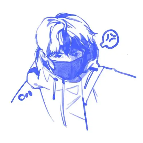 76易烊千玺饭绘头像