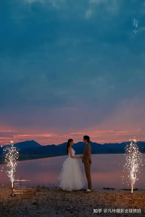 上海旅拍丨仙女都爱的浪漫烟花夜景婚纱照