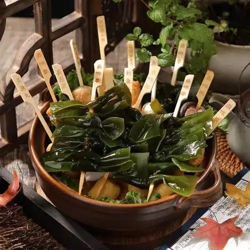 昆布串10串 海带结串便利店关东煮食材串串香麻辣烫火锅素菜