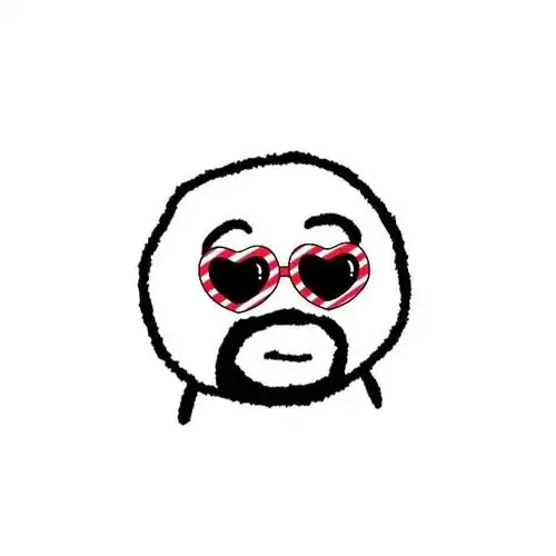 沙雕搞笑简笔画团头图片