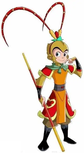 西游记动画片孙悟空简笔画