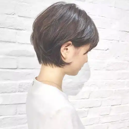 女生露耳短发都有哪些,短发图片-第2图,发型图片