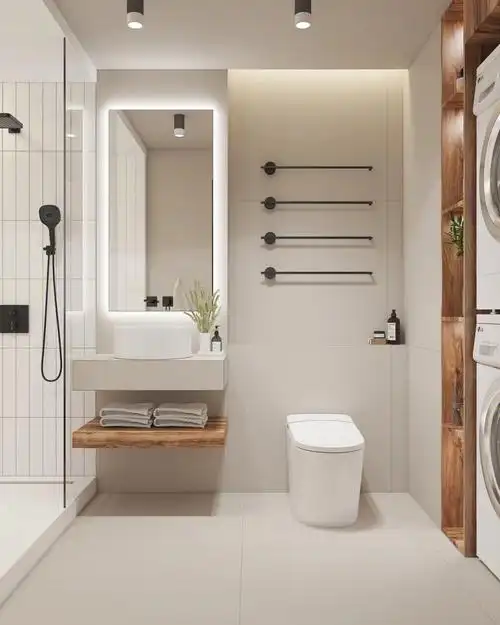 干湿分离卫生间08冬天不能少了智能马桶