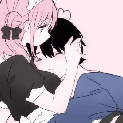 情头秀恩爱动漫高清双人情侣头像秀恩爱动漫图片